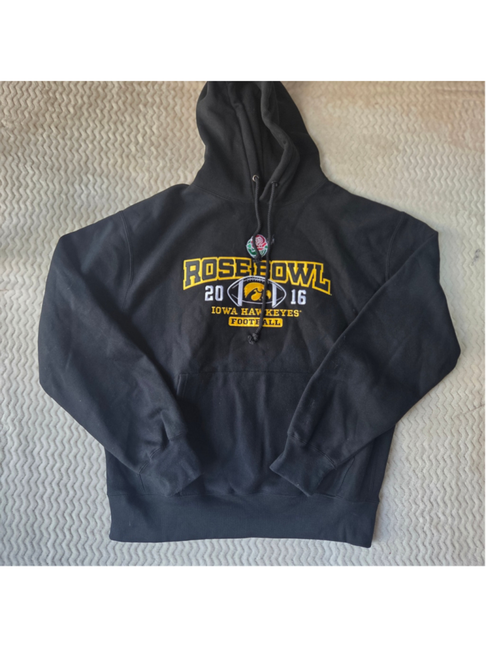 Men's Signature Sports Concepts Rose Bowl 2016 Hoodie Black XL